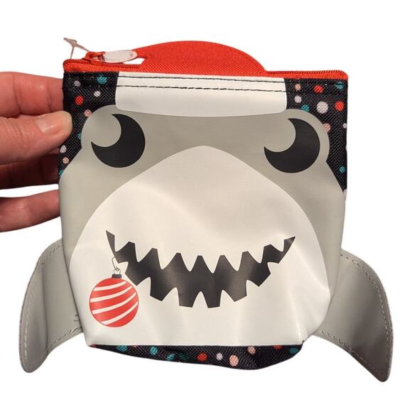 Thirty-One Cool Zip Snacker Holiday Shark design - Picture 1 of 1